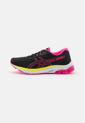 GEL-PULSE - Scarpe running neutre - black/hot pink
