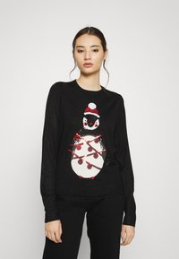 ONLY ONLXMAS NEW PINGUIN  - Camisola - black