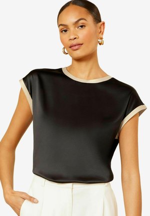 Print T-shirt - black monochrome