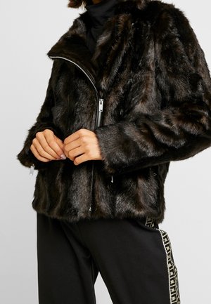 Winterjas - dark brown