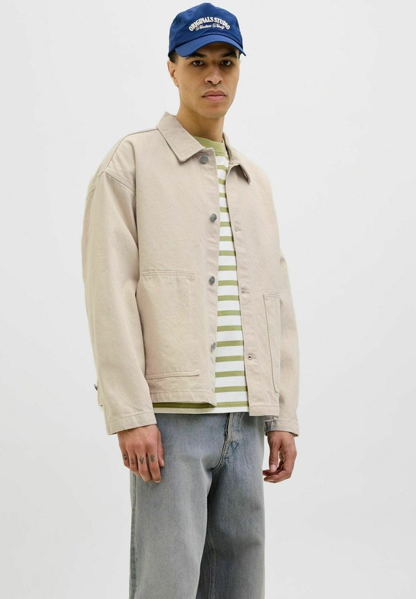 WIDE FIT - Jeansjacke - raw cotton