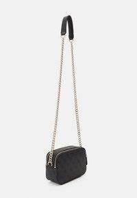 Guess NOELLE CROSSBODY CAMERA - Skuldertasker - dark grey