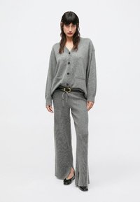 DESIGNERS REMIX CARMEN COLLEGE CARDI - Kardigán - grey melange