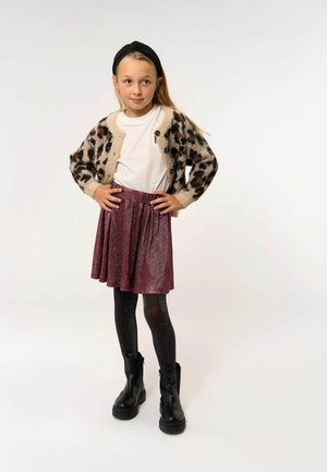 The New Cardigan - feather gray aop