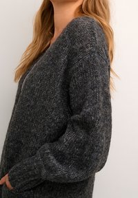 Kaffe Kardigan - dark grey