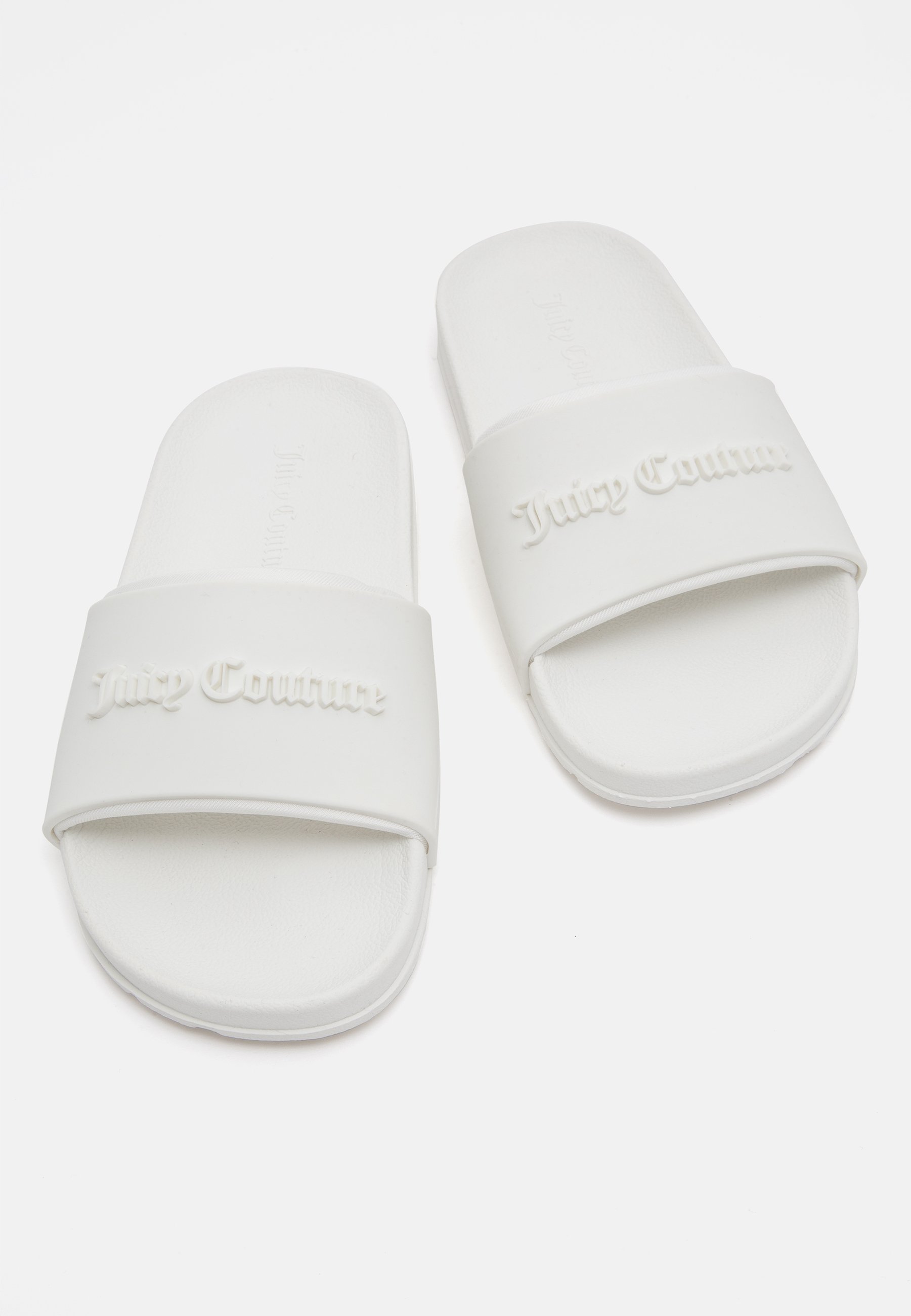 【JUICY COUTURE】Breanna Embossed Slider ロゴ サンダル 2色 人気【JUICY COUTURE】Breanna ロゴ シャワー スライド サンダル