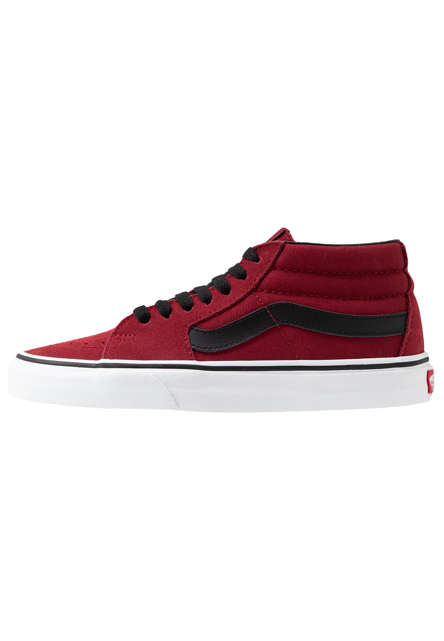 red vans trainers