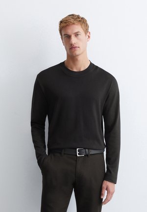 Marc O'Polo REGULAR - Langarmshirt - black