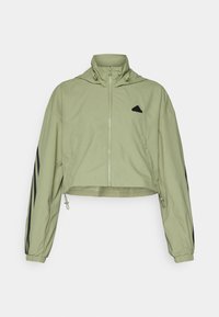 FUTURE ICONS THREE STRIPES WND.RDY - Windbreaker - tent green