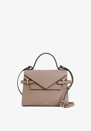 Le Tanneur DOUBLE RABAT MOYEN MODÈLE EMILIE - Handtasche - nude