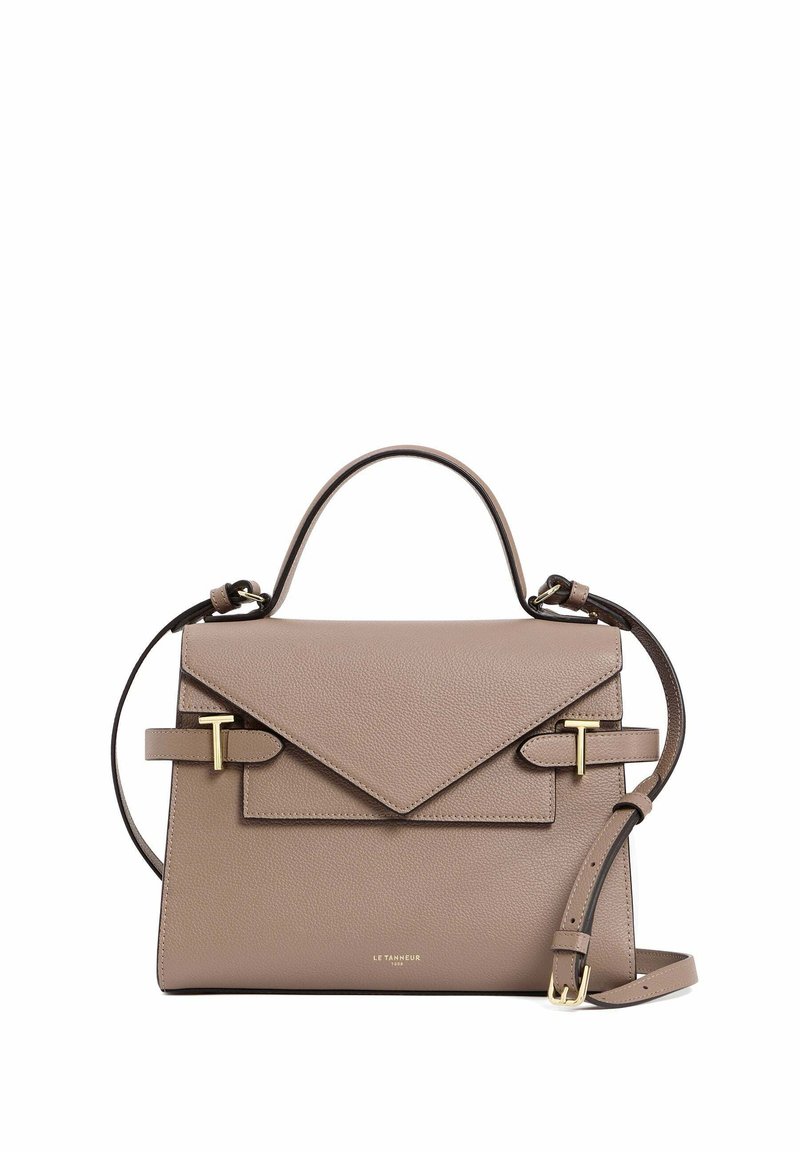 Le Tanneur DOUBLE RABAT MOYEN MODÈLE EMILIE - Borsa a mano - nude