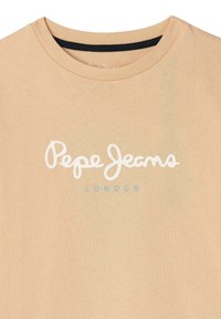 Pepe Jeans NEW ART - Marškinėliai su spaudiniu - light orange
