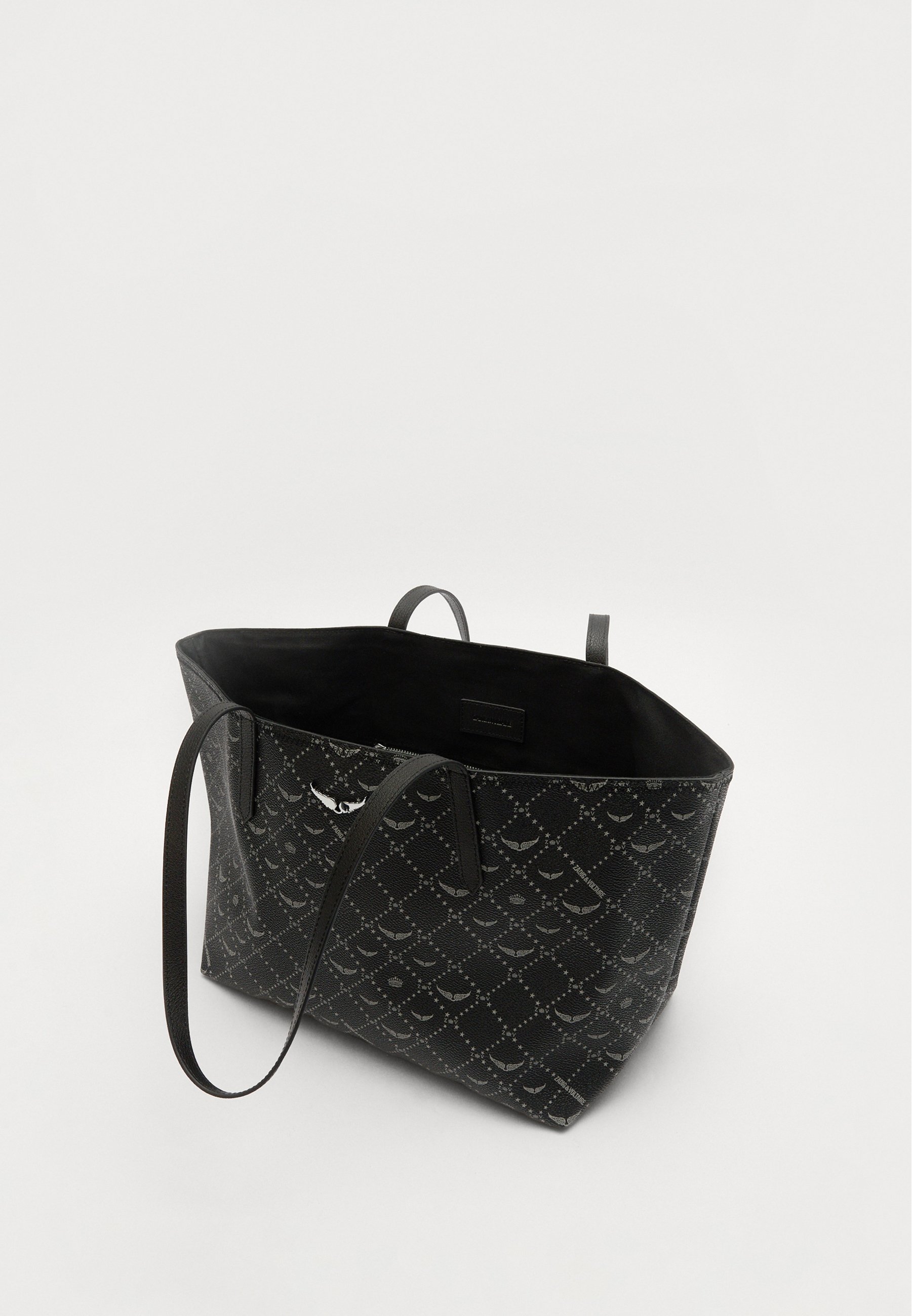 ■OVHEE■ Mond Tote BagBlack P0000025SS06 Zadig & Voltaire SHOPPER MONOGRAM - Tote bag - black