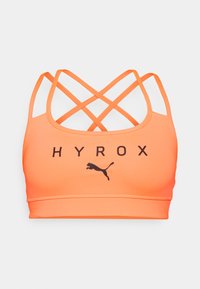 HYROX MOVE STRAPPY BRA - Sports-BH-er med medium støtte - glowing red