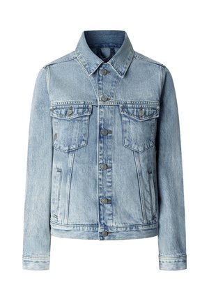 Pepe Jeans, CRESCENT TRUCKER JACKET - Τζιν μπουφάν - VINTAGE LIGHT BLUE