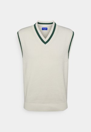 JORNEO VEST V NECK - Maglione - whisper white