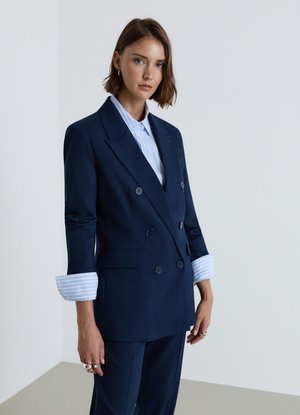 Calliope, GIACCA TINTA UNITA - Blazer - blu notte