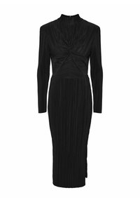 YAS OLINDA HIGH NECK LONG - Vapaa-ajan mekko - black