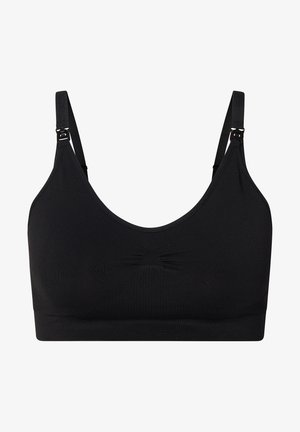 Noppies, NOPPIES MATERNITY ESSENTIALS SEAMLESS NURSING BRA HURA SENSIL® BREEZE - Soutien-gorge d’allaitement - black