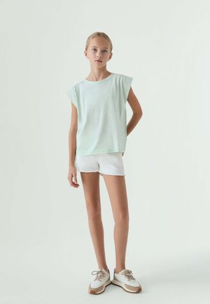 Scalpers, SCALPERS STAR SKULL TEE GIRLS - T-shirt con stampa - water