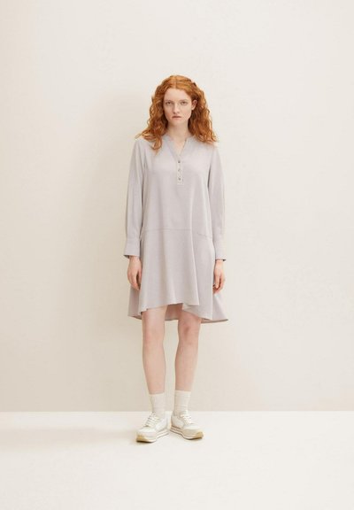 Vilovie S S Wrap Midi Dress Snow White Aop Bel main image 1