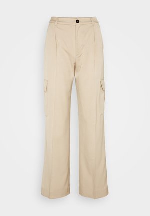Monki Παντελόνι cargo - beige