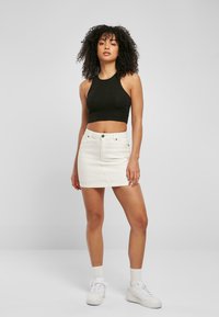 Urban Classics Bleistiftrock - offwhite raw