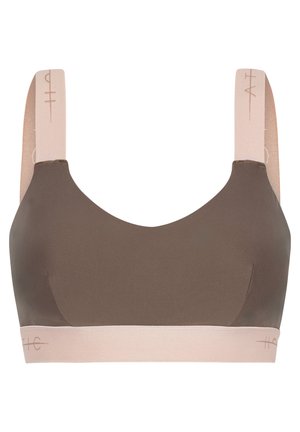 ZINAL - Sport-BH mit mittlerer Stützkraft - brown