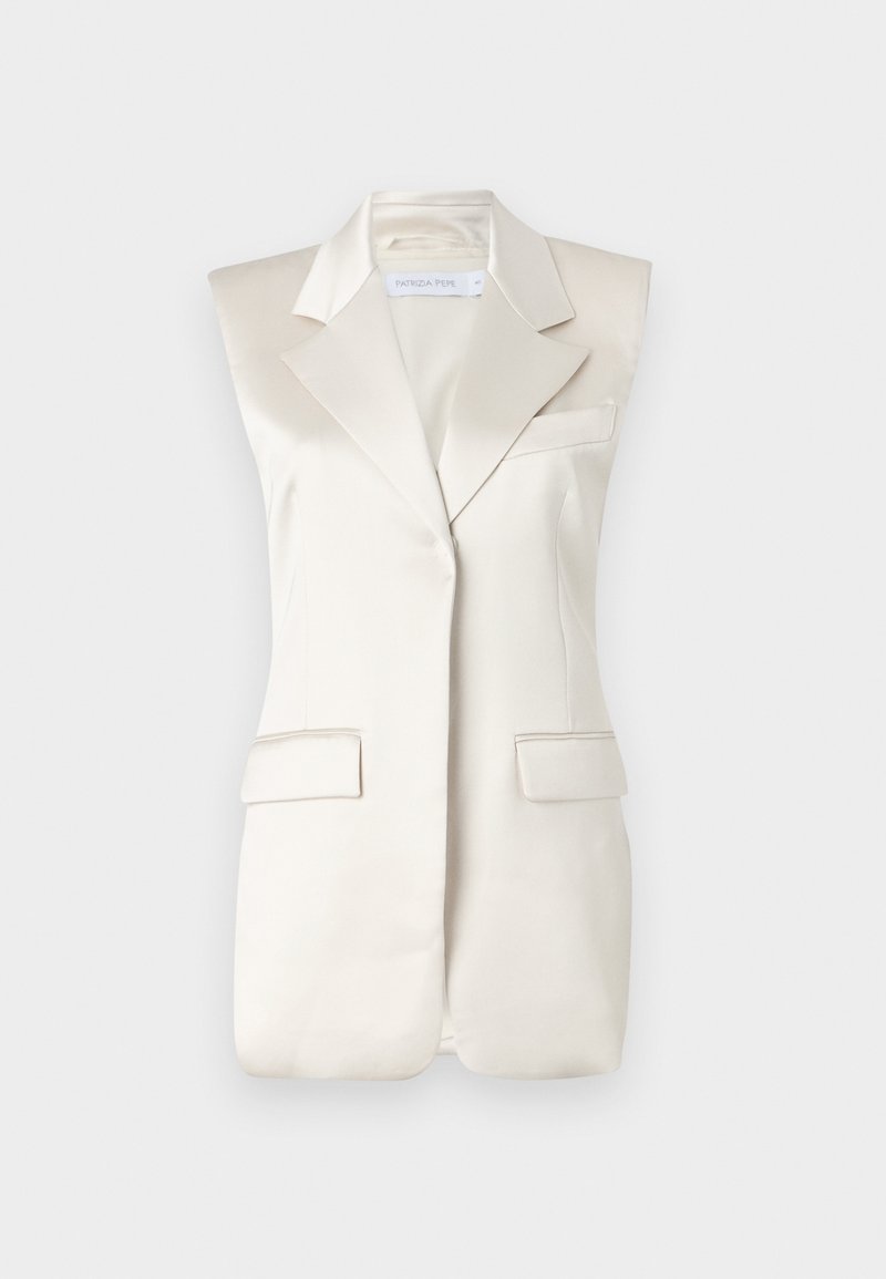 PATRIZIA PEPE Blazer zandkleur PATRIZIA PEPE Blazer zandkleur