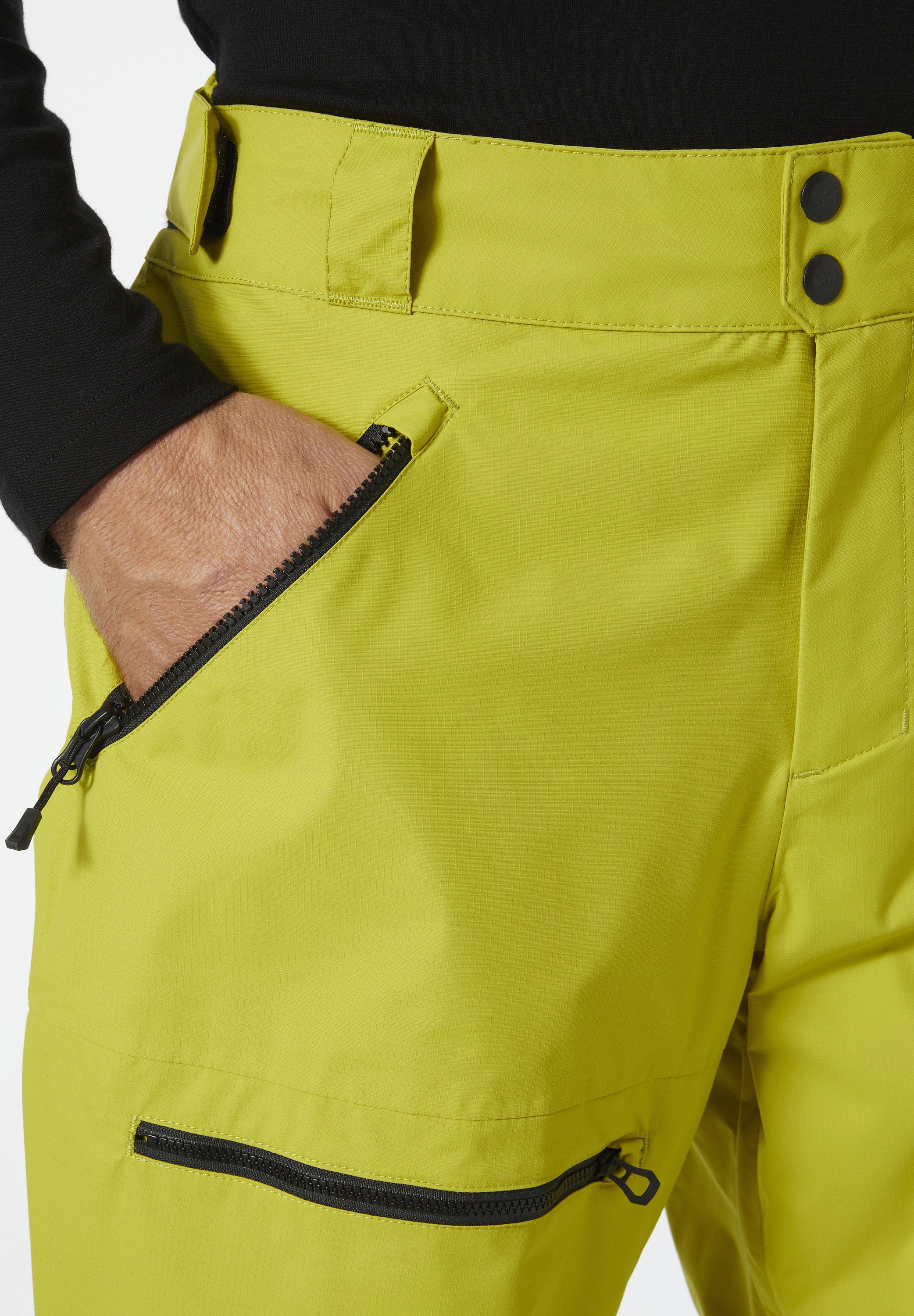 Helly Hansen SOGN - Ski pants - bright moss/yellow - Zalando.ie