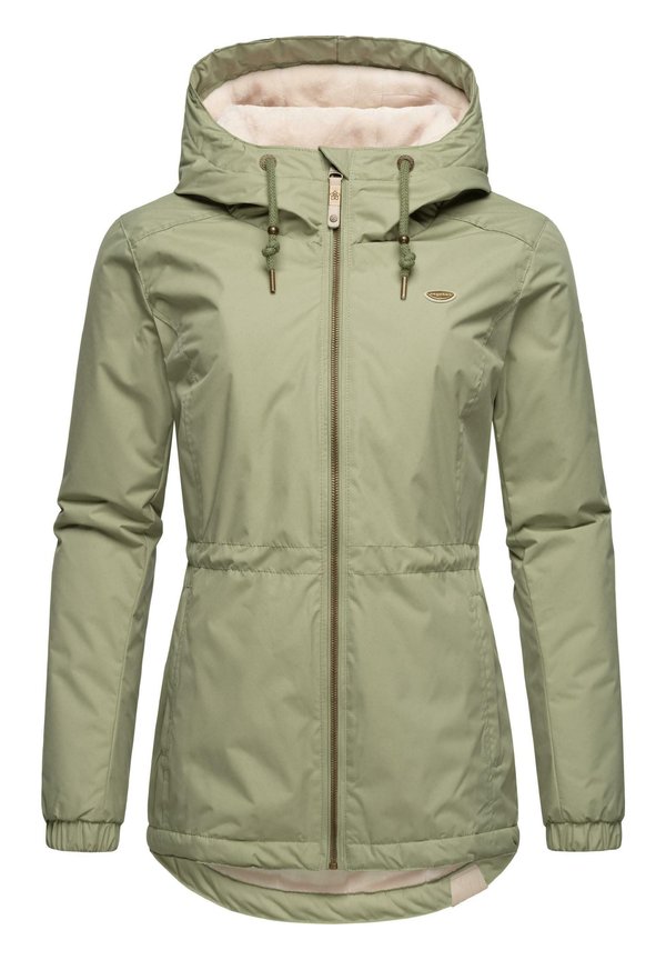 Winterjacke - light olive