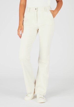 Vaqueros bootcut - ivoire