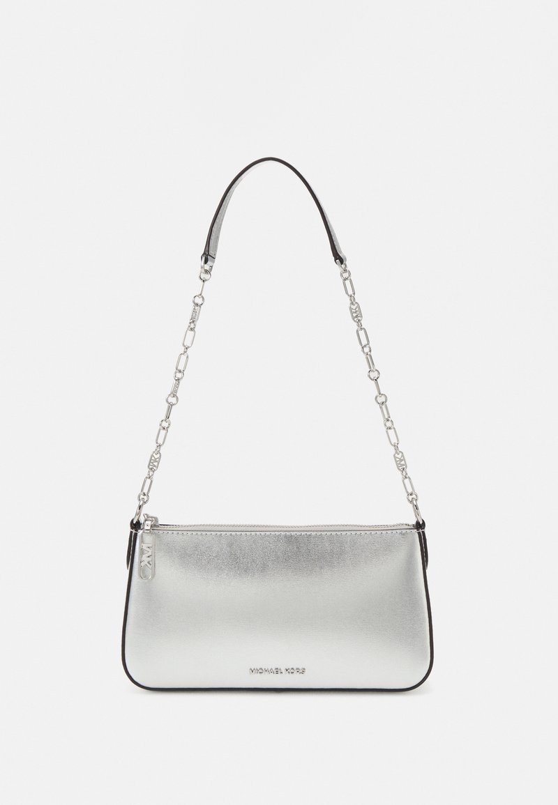 MICHAEL Michael Kors - EMPIRE CHAIN POUCHETTE - Handtasche - silver, Vergrößern