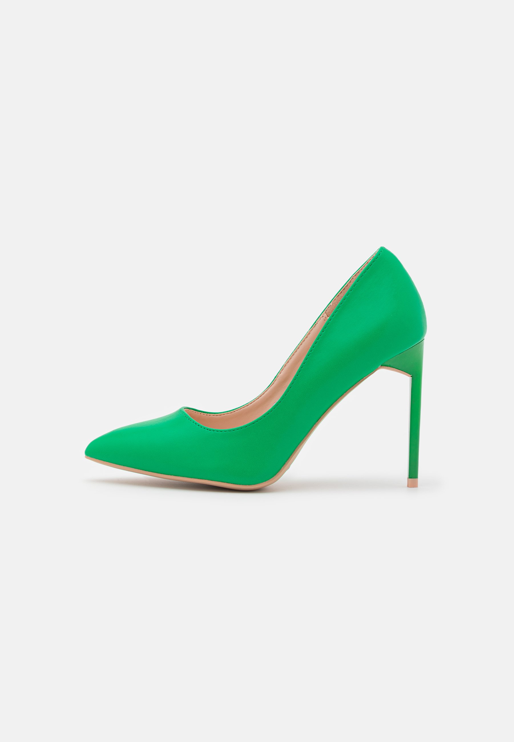 green wide width shoes