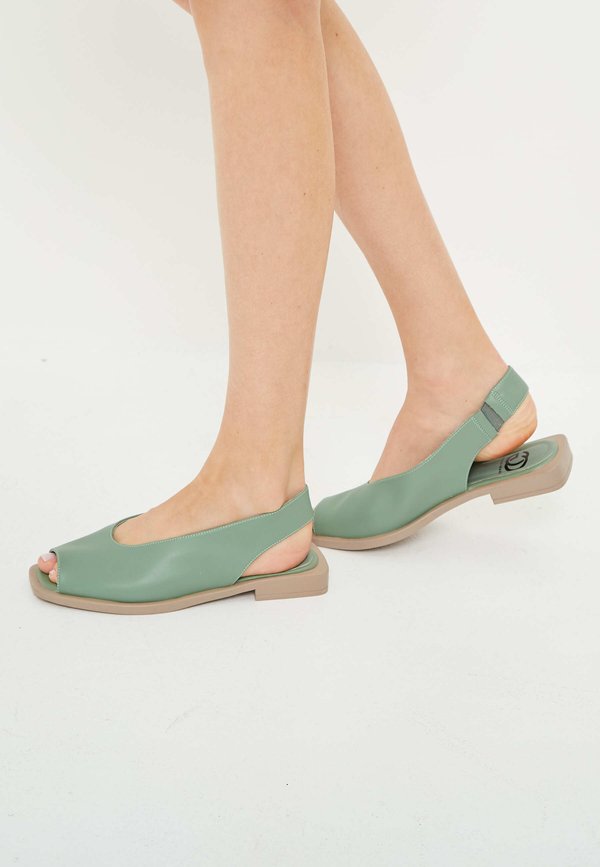FLAT SOLE - Riemensandalette - mint
