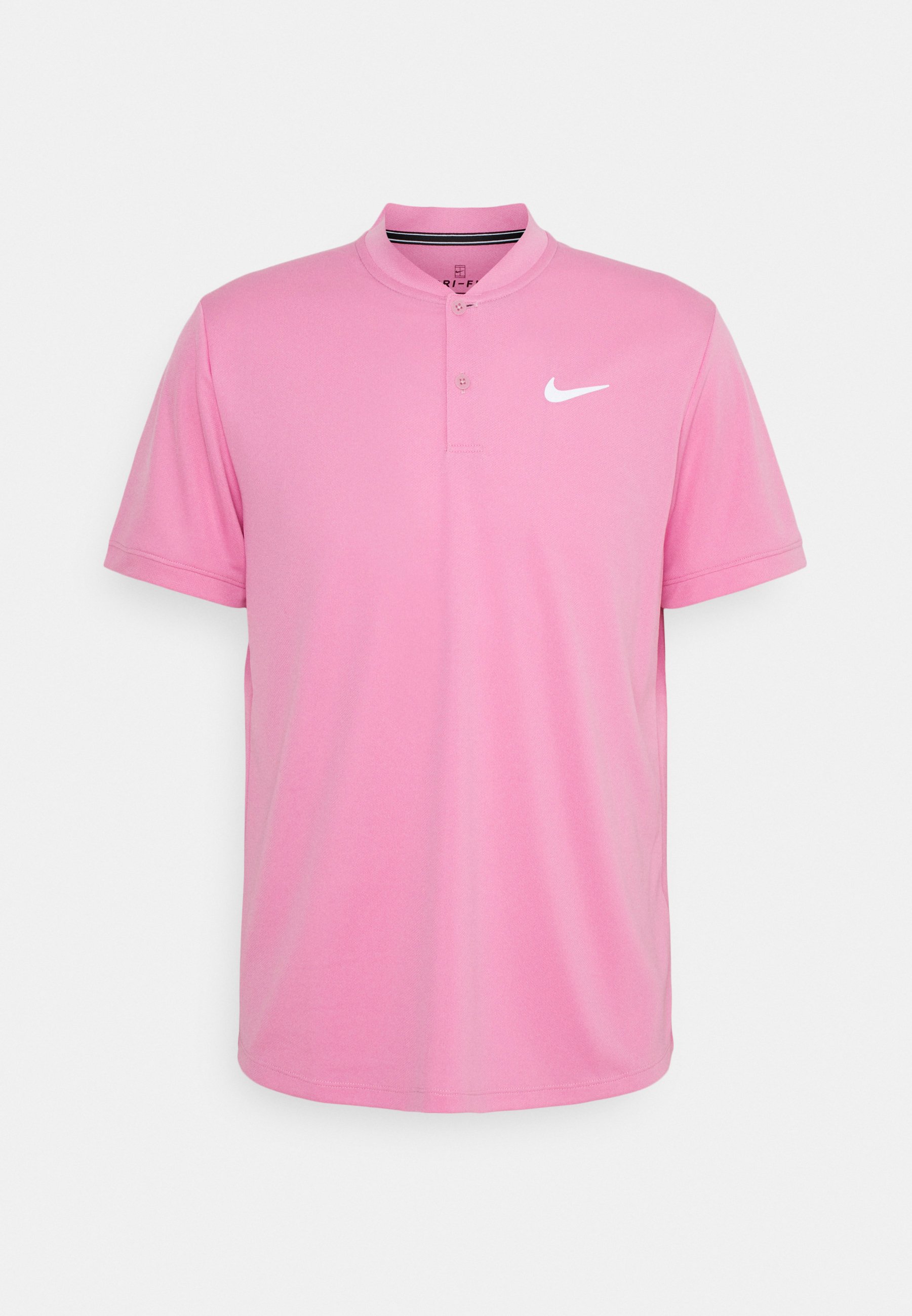 pink nike polo