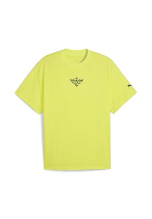 MELO ALWAYZ ON - Camiseta estampada - lemon sherbert