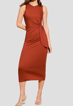 Shift dress - red