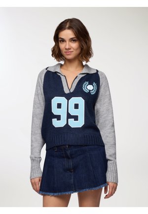 MANICA LUNGA NUMERI - Maglione - var blu