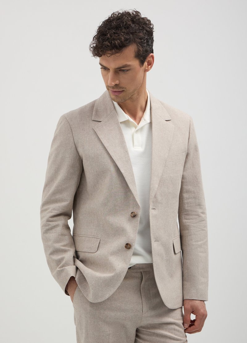 Calliope MONOPETTO - Giacca - beige