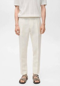 Mango - Trousers - off white Thumbnail Image 1