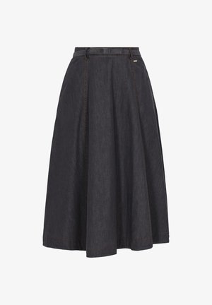 DreiMaster, DREIMASTER SKIRT - Gonna a campana - grey denim