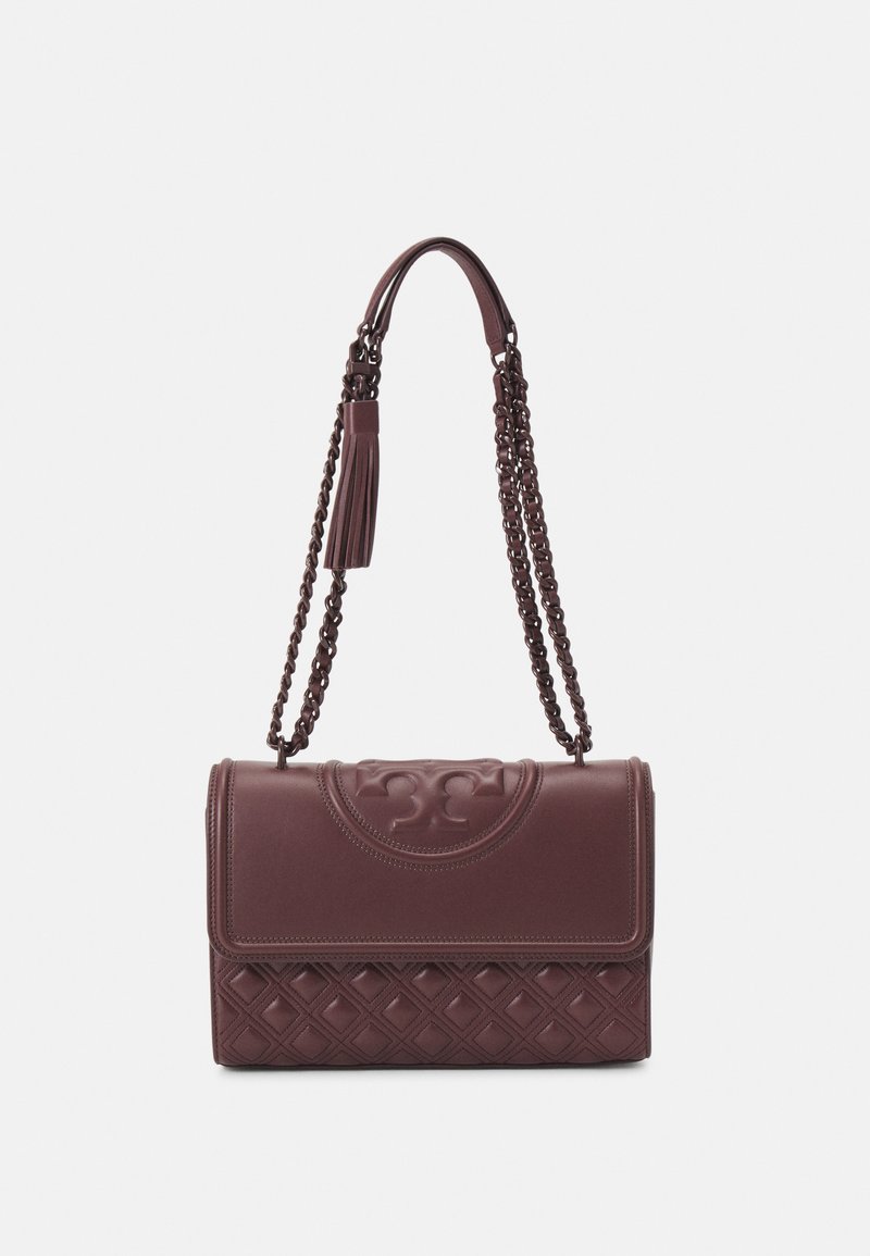 Tory Burch FLEMING CONVERTIBLE SHOULDER BAG Sac à main muscadine