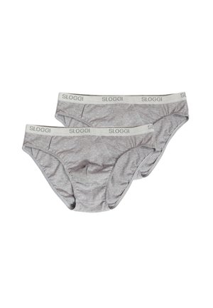 2 PACK BASIC - Slip - grigio