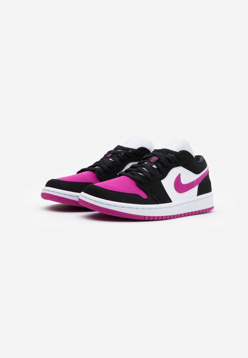 air jordan 1 mid trainers black cactus flower white
