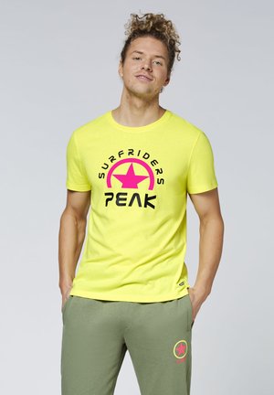 Chiemsee CHIEMSEE - Print T-shirt - lemon tonic