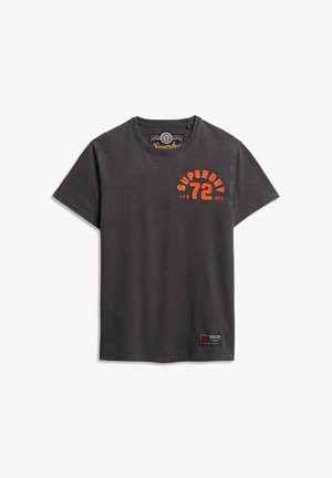 Superdry & Co, VINTAGE ATHLETIC SHORT SLEEVE - T-shirt print - graphite black