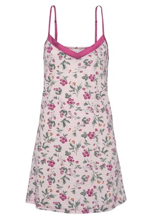 Camicia da notte - altrosa bedruckt