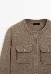 Massimo Dutti Strickjacke - brown