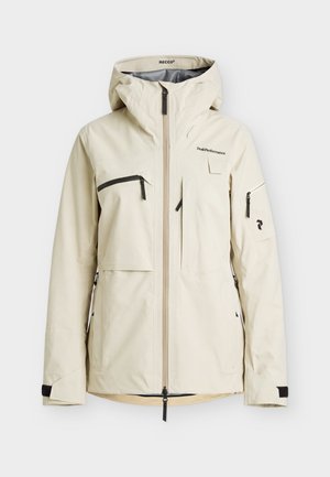 Peak Performance, ALPINE GORE-TEX C-KNIT™ 3L JACKET WOMEN - Veste de snowboard - sand fog